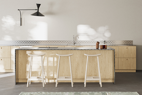 Kjøkkenmønster designet av Matti Klenell